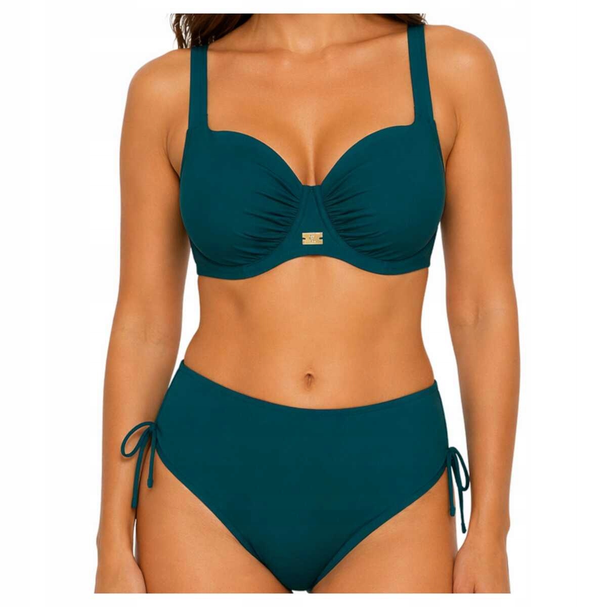 Self Dvoudílný plavkový kostým Cassis2 7 zelený 85E