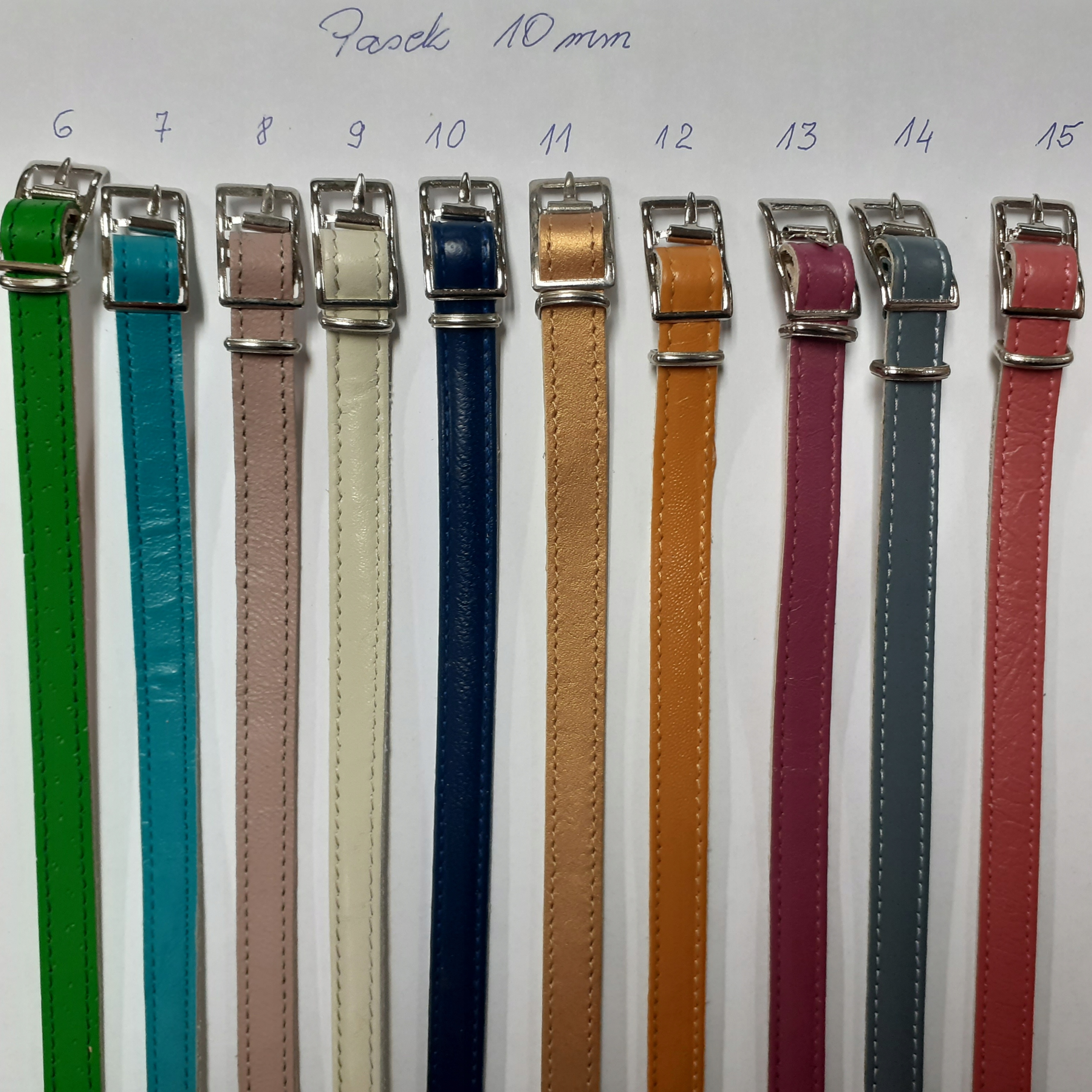 

Pasek do zegarka przeciągany pojedyńczy 10mm skóra