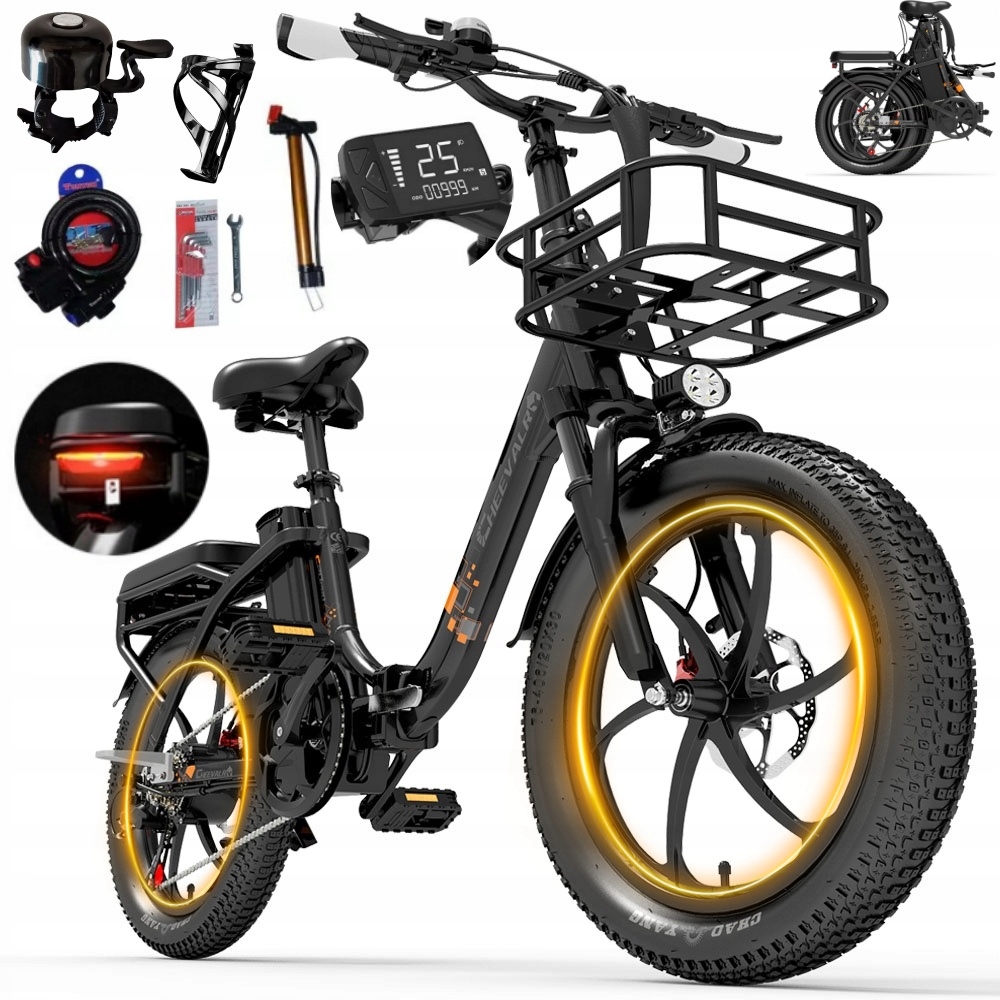 Elektrokolo Cheevalry C20PRO Městský dospělý 250W 20AH 150KM E-bike