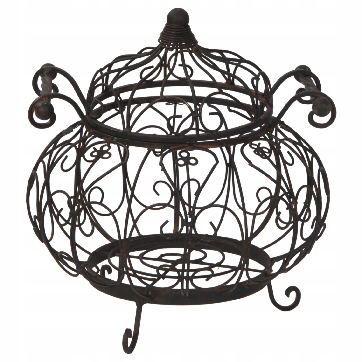 Gar Koszyk Ażurowy na Owoce w Stylu Prowansalskim