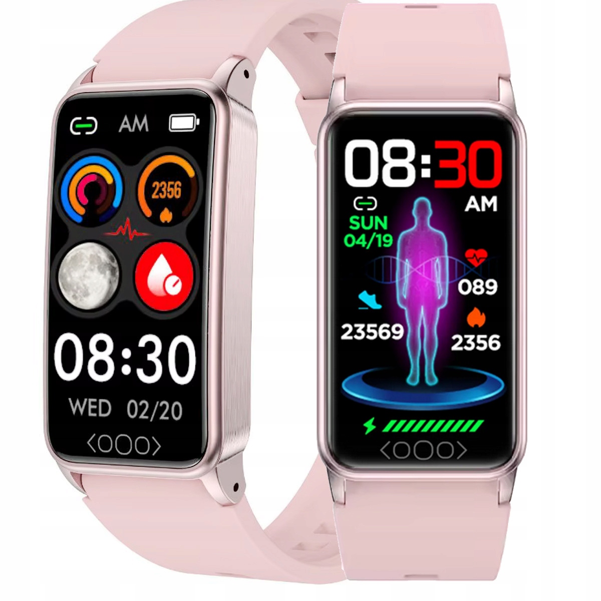 ZEGAREK SMARTWATCH GLUKOZA CUKIER TEMPERATURA SMS PULS PL