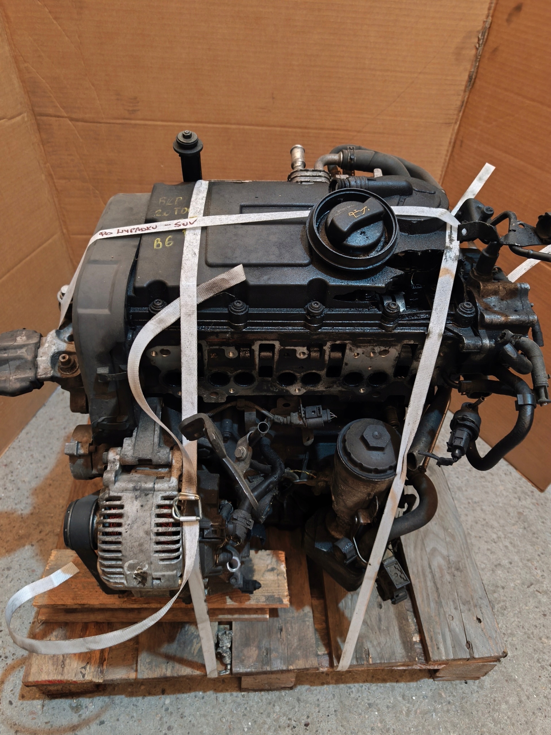 engine 2.0TDI 140KM BKP complete VW PASSAT B6 AUDI A3 TOLEDO LEON PEWNIAK