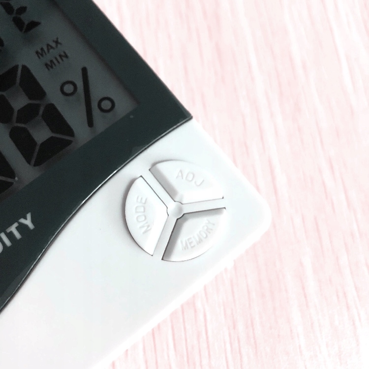 TERMOMETR ELEKTRONICZNY HIGROMETR ZEGAR STACJA Model HTC-1