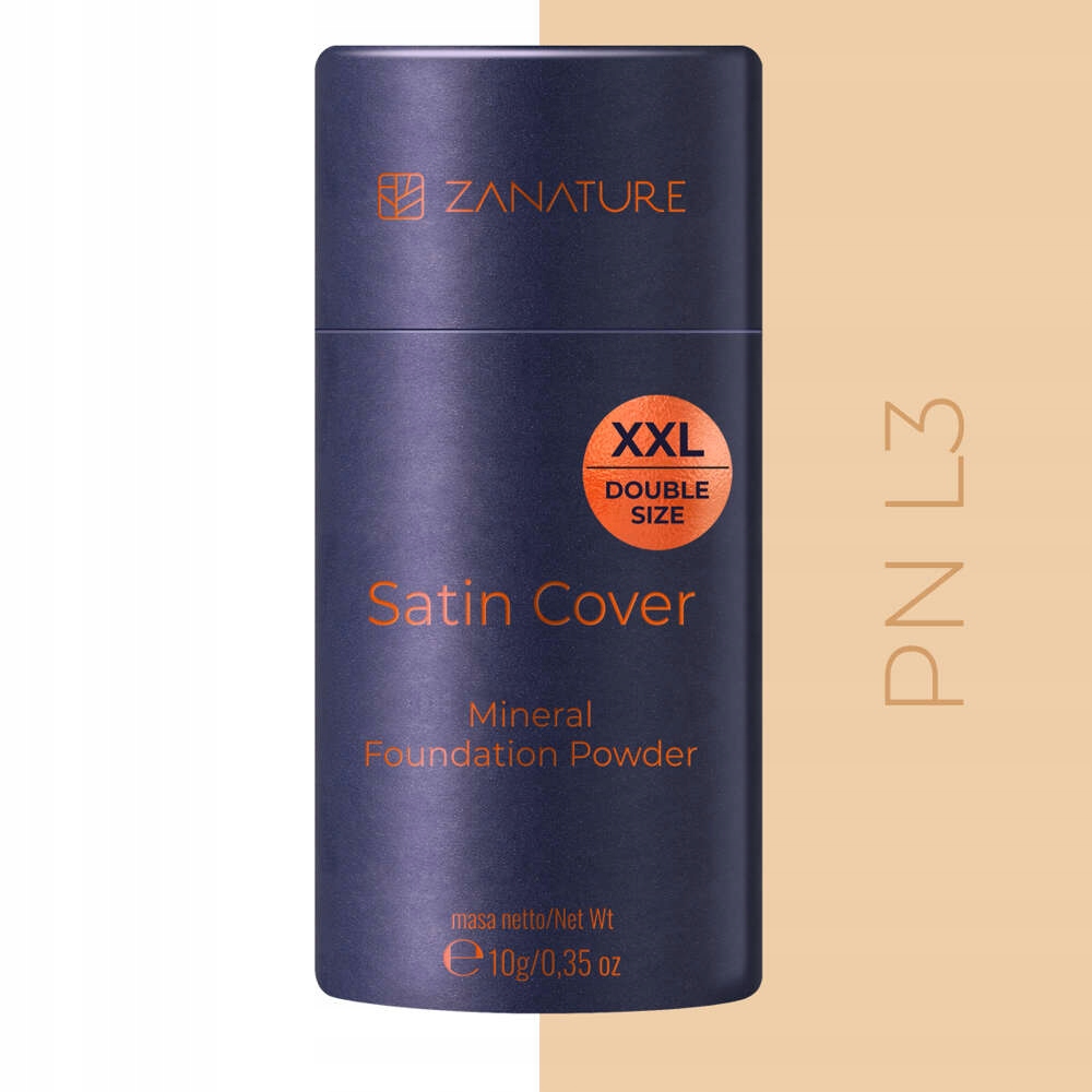 Podkład mineralny Zanature Mf Satin Cover Peach Nude Pn L3