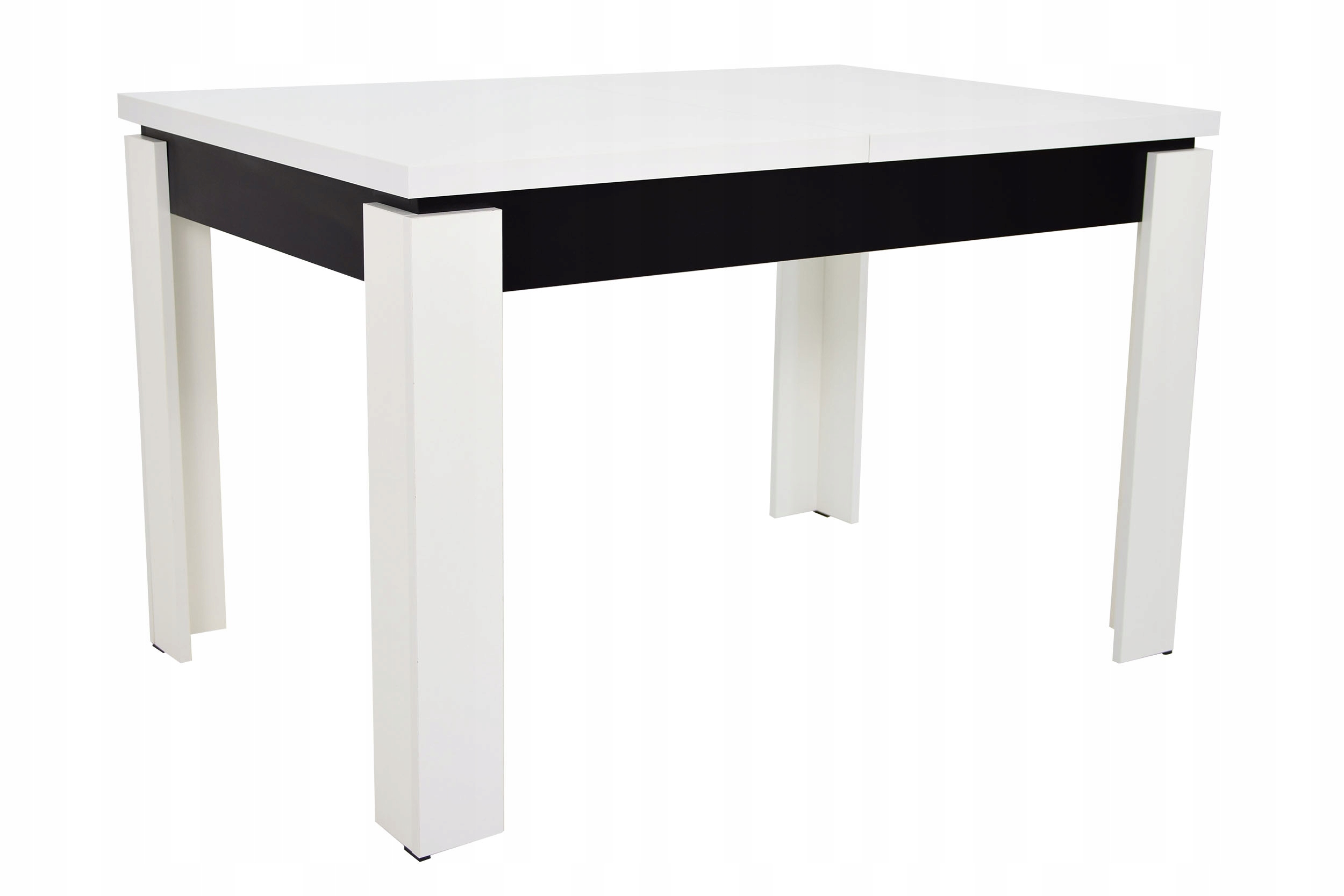 Stół kuchenny rozkładany i 6 krzeseł EKO czarne Marka Interni