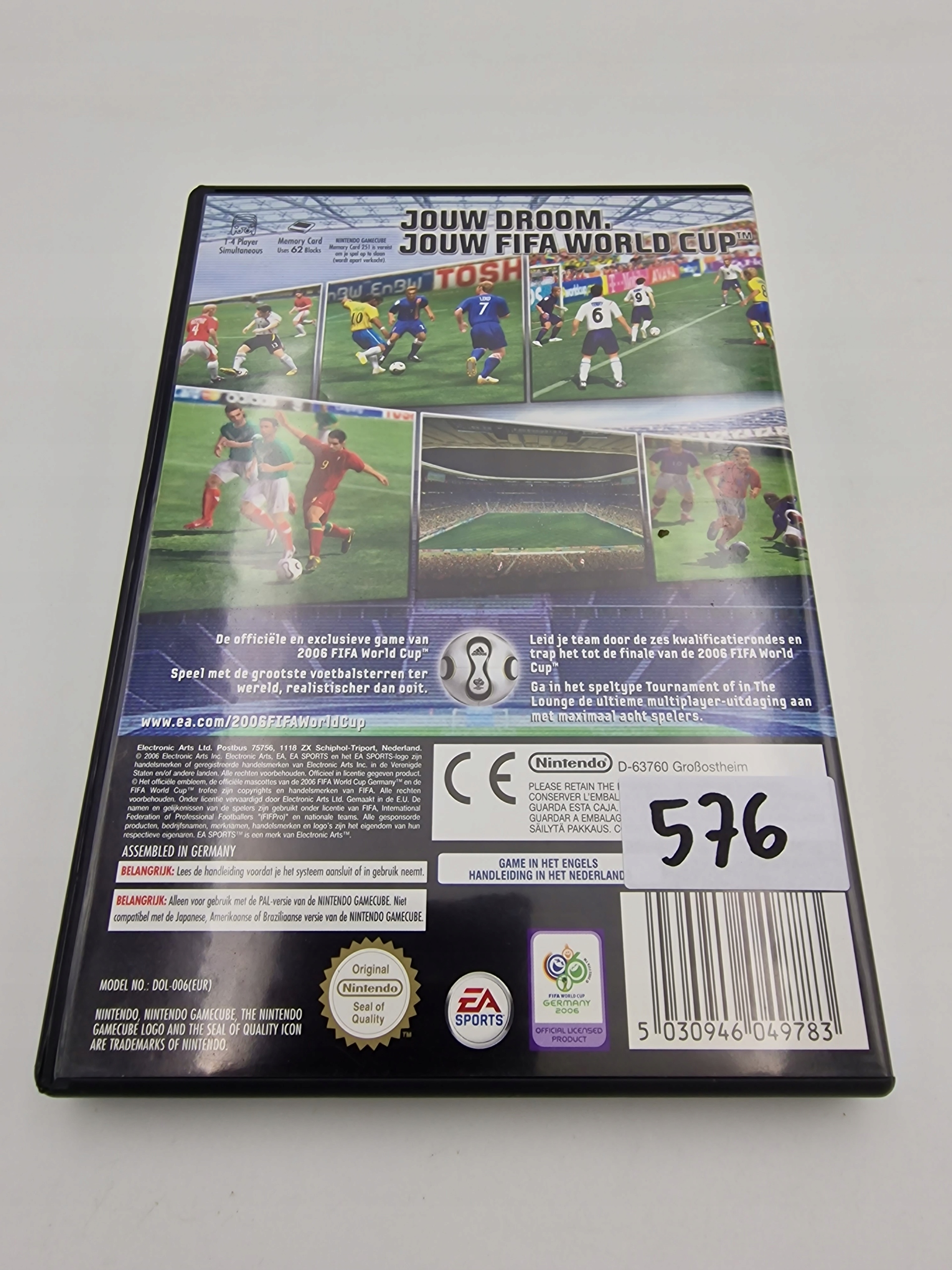 NINTENDO GAMECUBE FIFA WORLD CUP GERMANY 2006 Platforma Nintendo GameCube