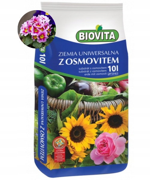 

Biovita Podłoże Ziemia Uniwersalna z Nawozem 10L
