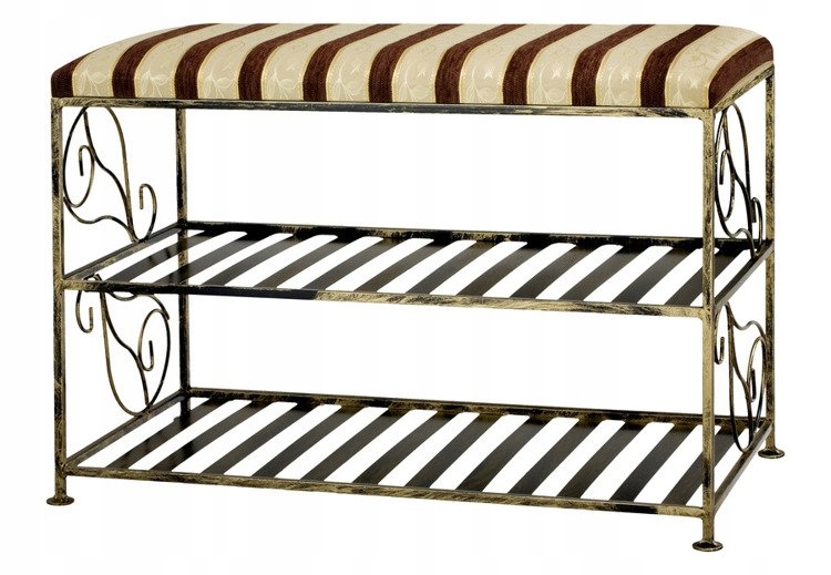 PUFA METALOWA SIEDZISKO METALOPLASTYKA MEBLE KUTE