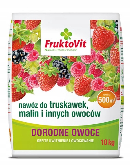

Nawóz do truskawek malin 10kg FruktoVit Plus