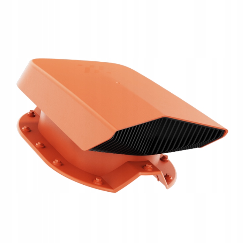 Odvětrací Ventilátor Trapez T35 Cihlový 8004