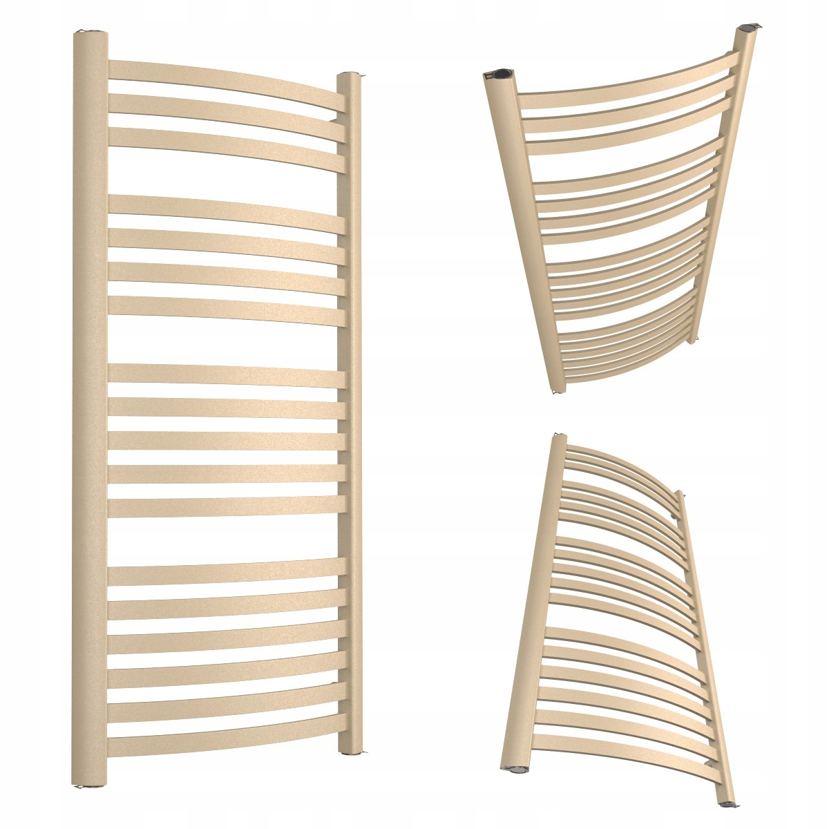 Kúpeľňový Radiátor Mei 950/470 Krémový