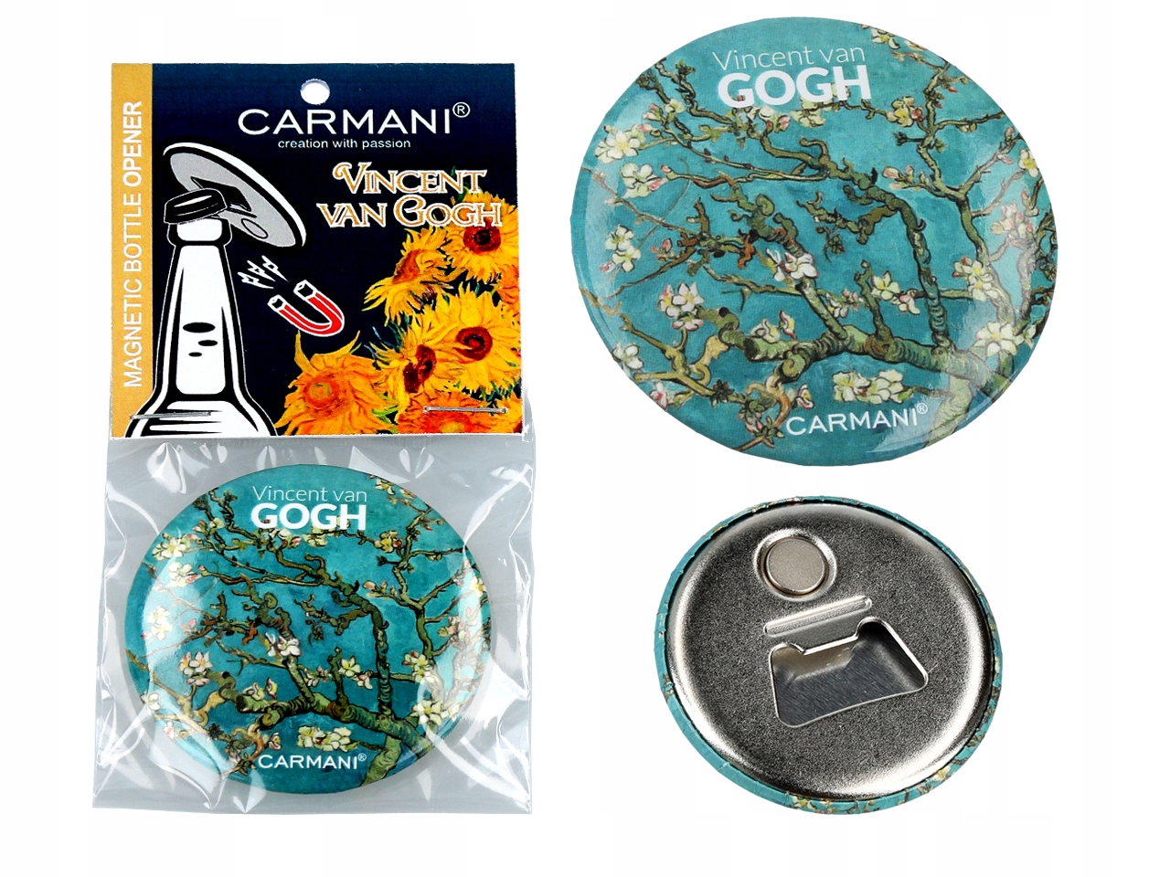 

Otwieracz z magnesem V van Gogh Kwiat Migdałowca