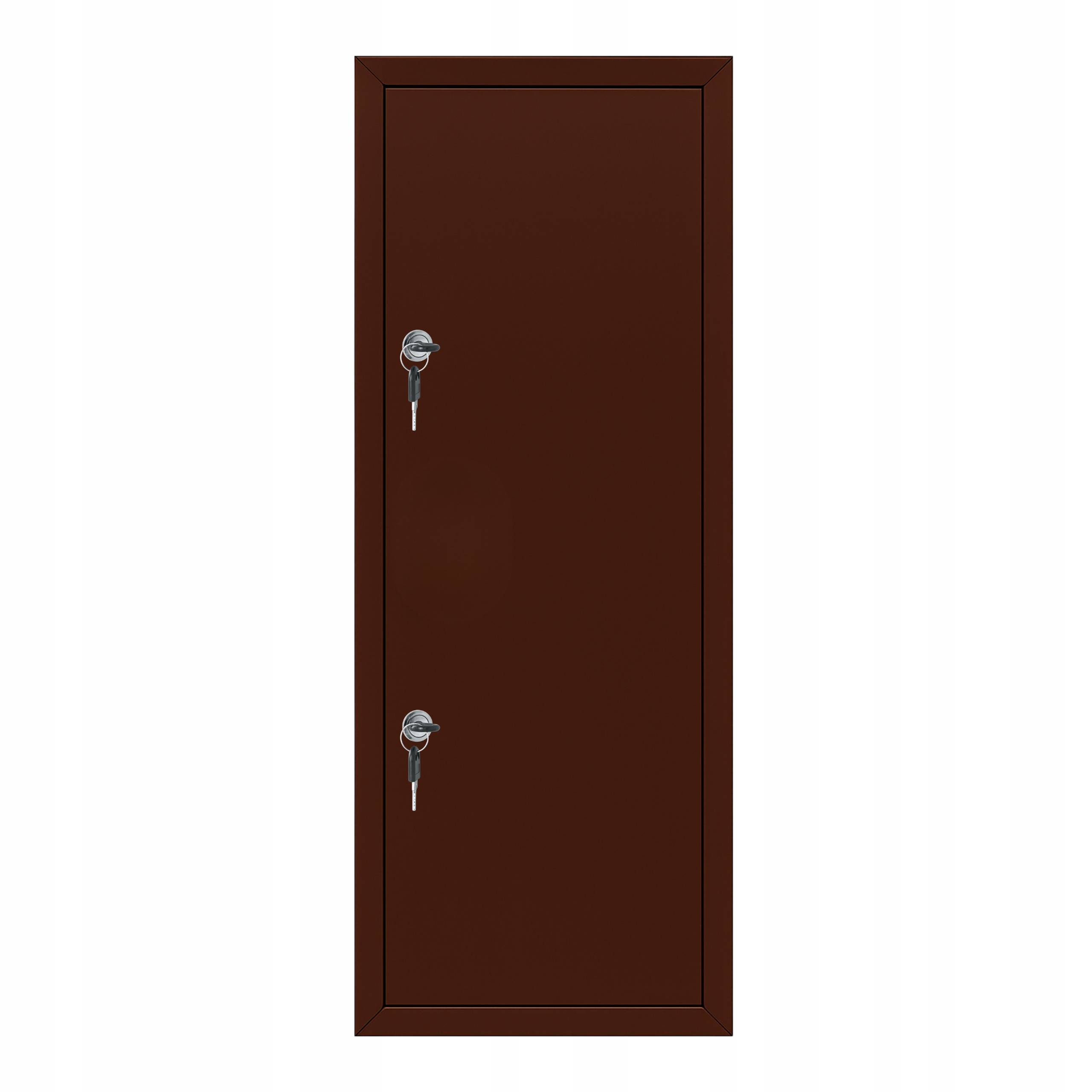 Revizní dvířka kovová Hnědá RAL8017 Revizní klapka 40x100cm Zámek