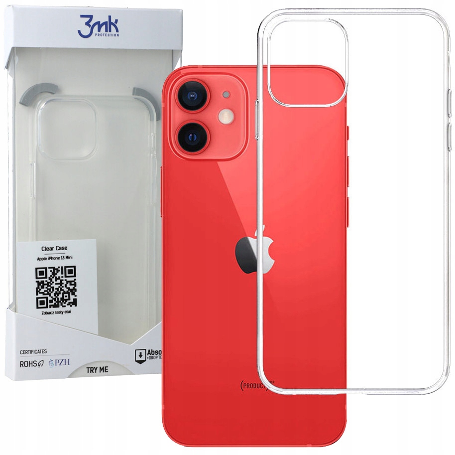 

Etui 3MK Clear Case do iPhone 13 Mini, futerał