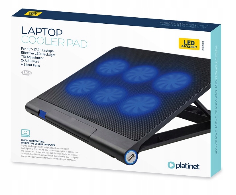 

Wydajna Podkładka Podstawka Chłodząca Do Laptopa