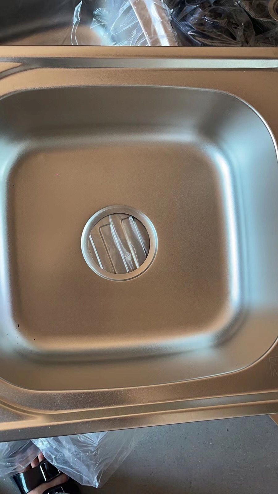 Zlewozmywak Stalowy Satyna 66x42x16 Powłoka+Syfon Liczba komór jednokomorowy