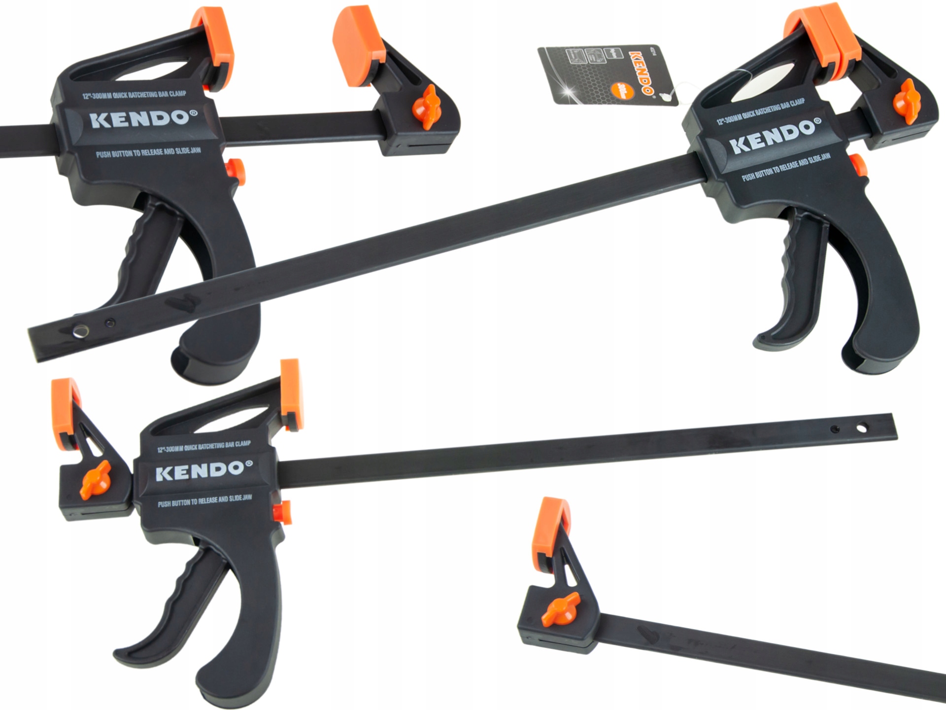 ŚCISK STOLARSKI AUTOMATYCZNY 300MMX63MM