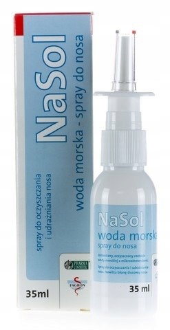 

Nasol Spray Woda Morska Do Nosa 35 ml Izotoniczna