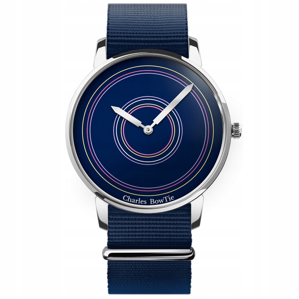 Zegarek Damski Charles BowTie WELSA.N.B niebieski Mechanizm kwarcowy