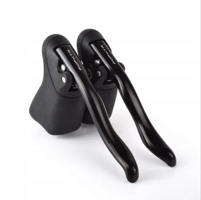 WinZip-Road Bicycle Brake Handle Lever, Bend Handlebar, Racing Line