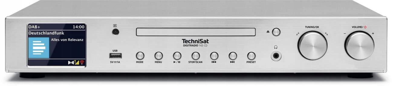 Technisat DigitRadio 143CD, internet. rádio silver