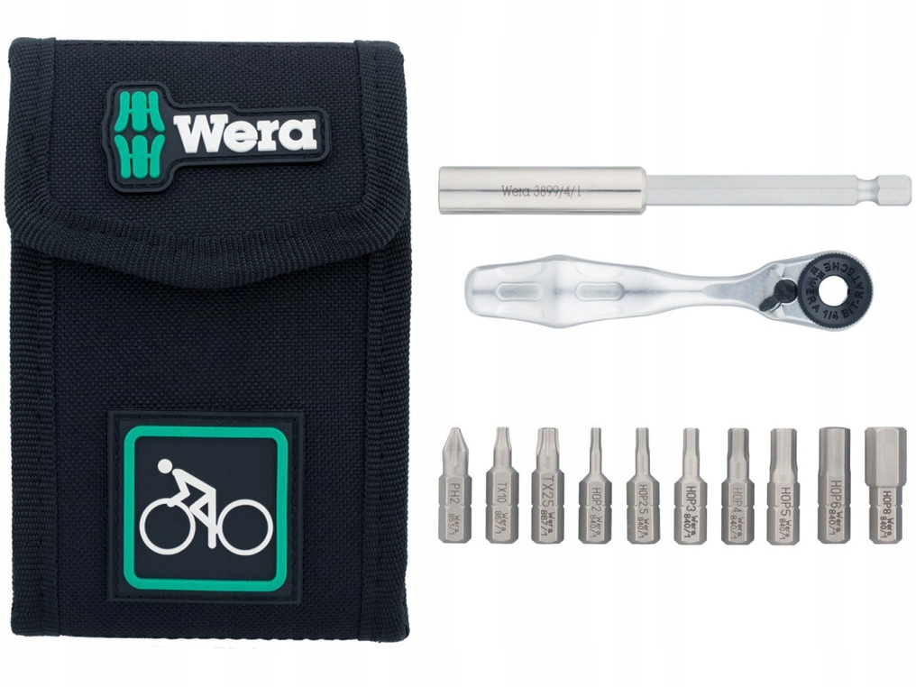 Wera Zestaw kluczy do roweru Bicycle set 14 elem. z grzechotką