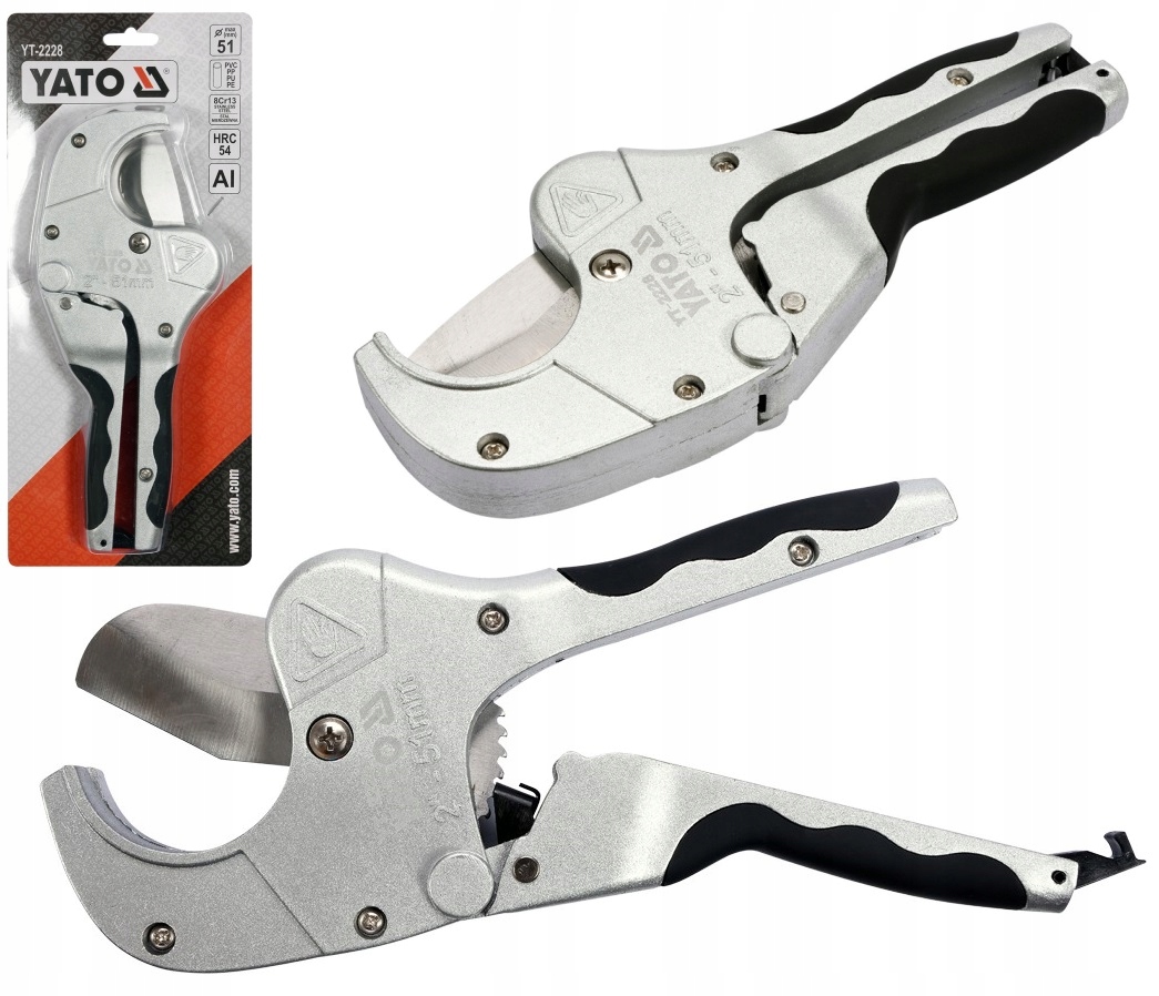 PEX PP PVC PE PU YATO ТРУБОРЕЗ РЕЗАК 51 ММ