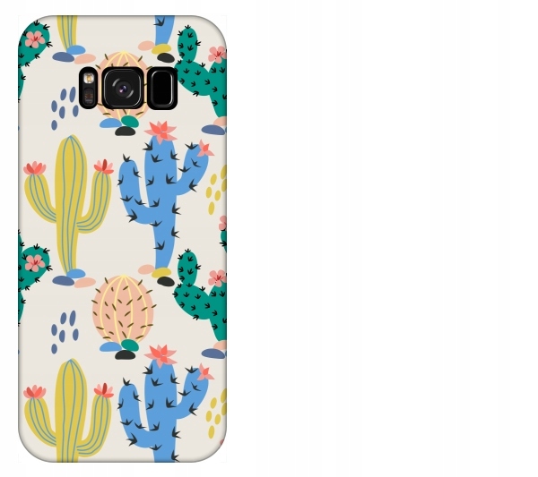 

Etui pokrowiec Samsung Galaxy S8 Kaktus tropikalny