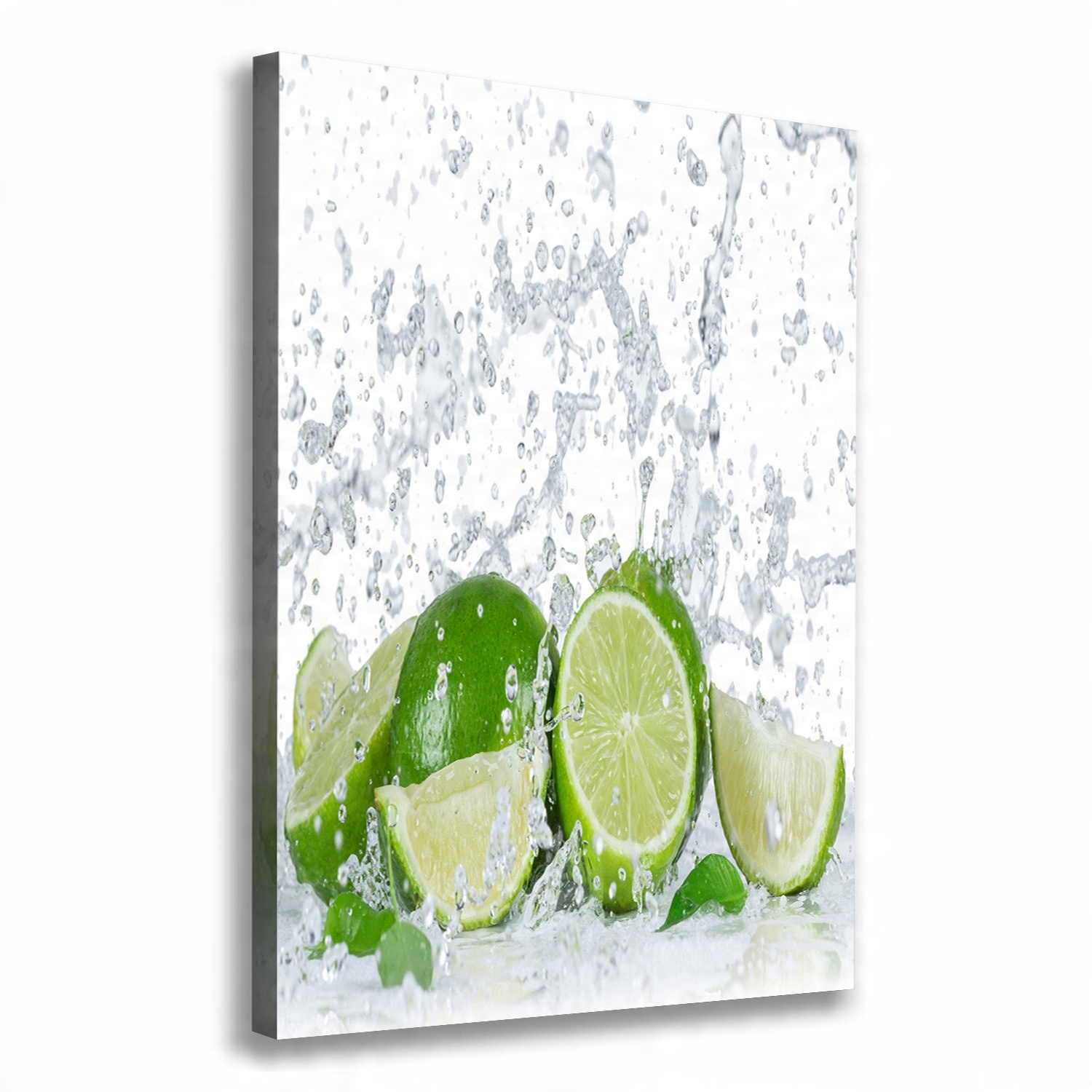 

Nowoczesny obraz canvas na ramie Limonka 70x100 cm