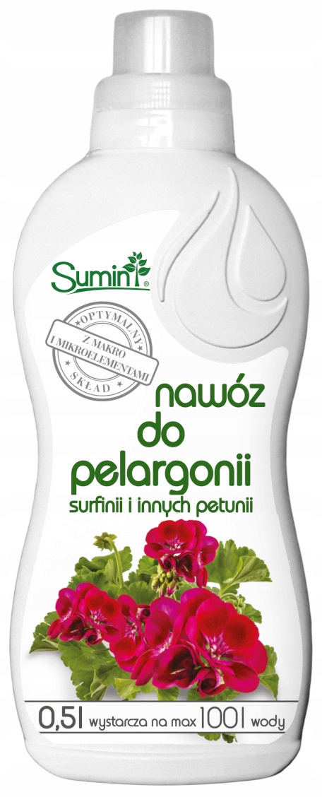 

Sumin Nawóz do pelargonii surfinii petunii 500 ml