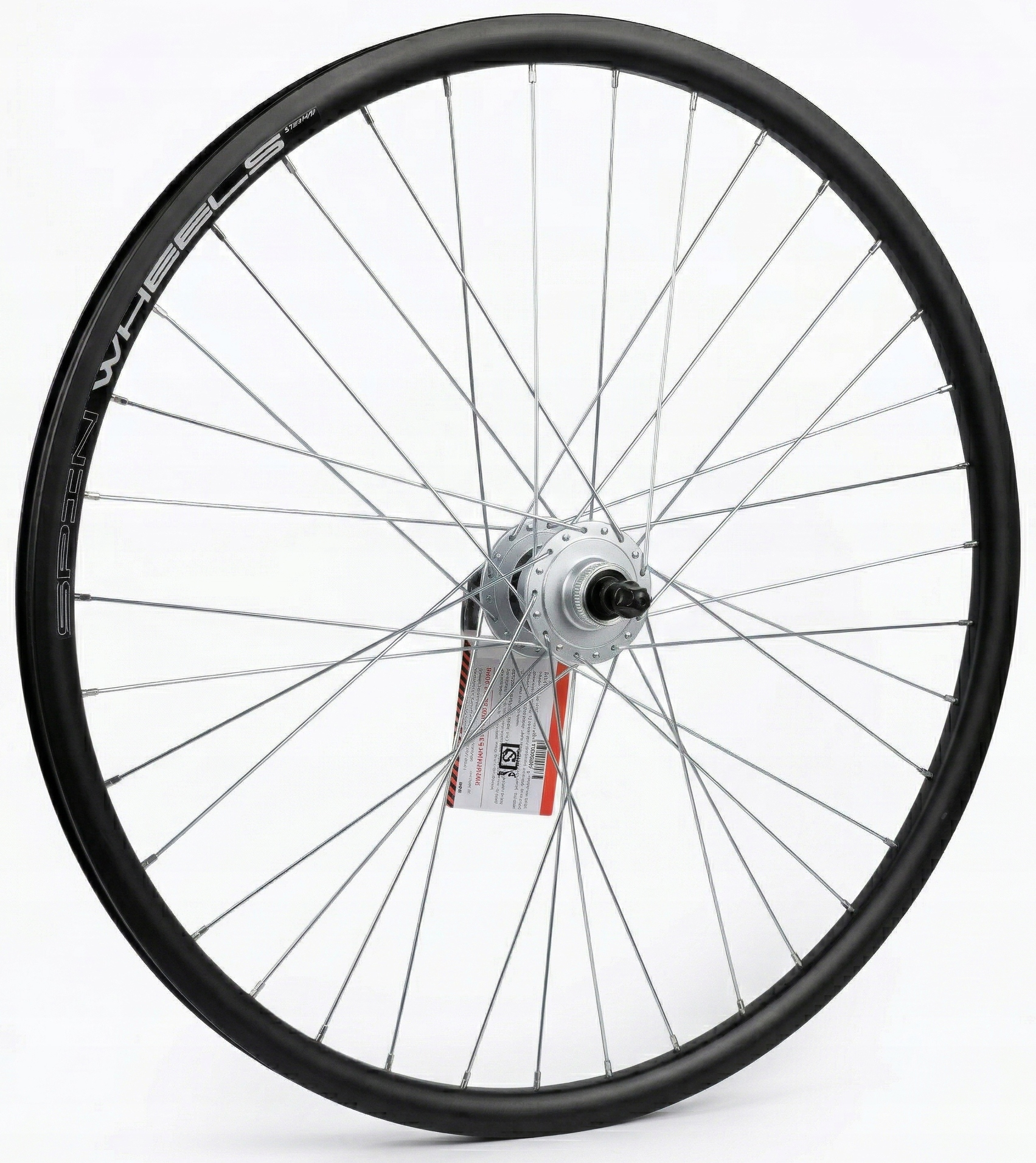 Koło rowerowe przód 28 cali przednie Prądnica Shimano Czarne Centerlock