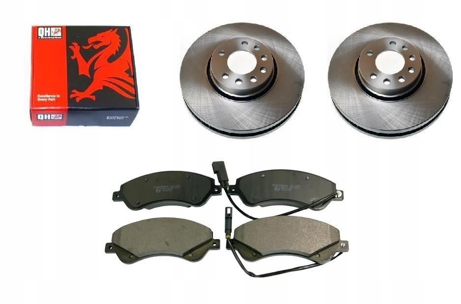 Kotouče Ham Bloky Ford Transit 06- Fwd Přední 280MM