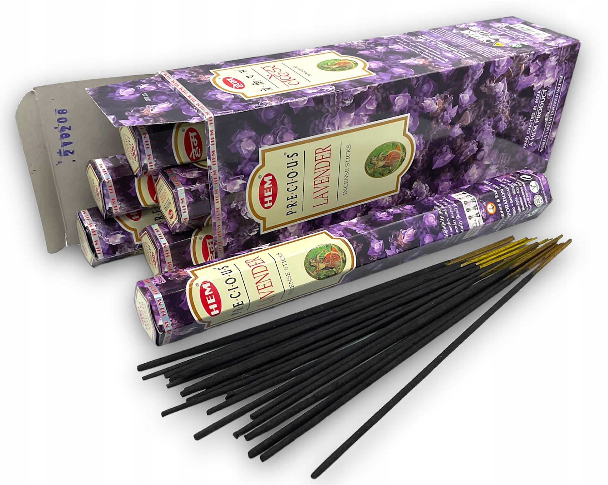 

Kadzidełka zapachowe Hem Lavender Lawenda 120szt