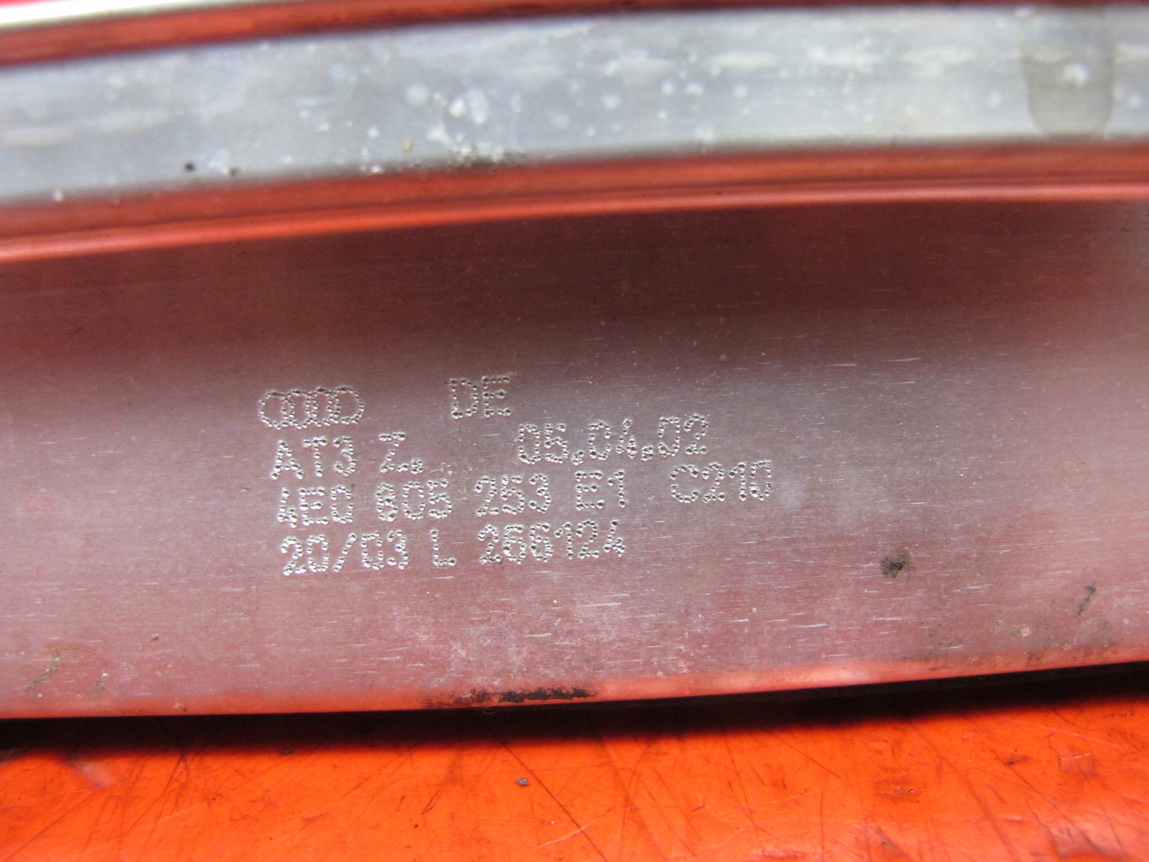 AUDI A8 D3 4E sider brace pillar KIELICHOW