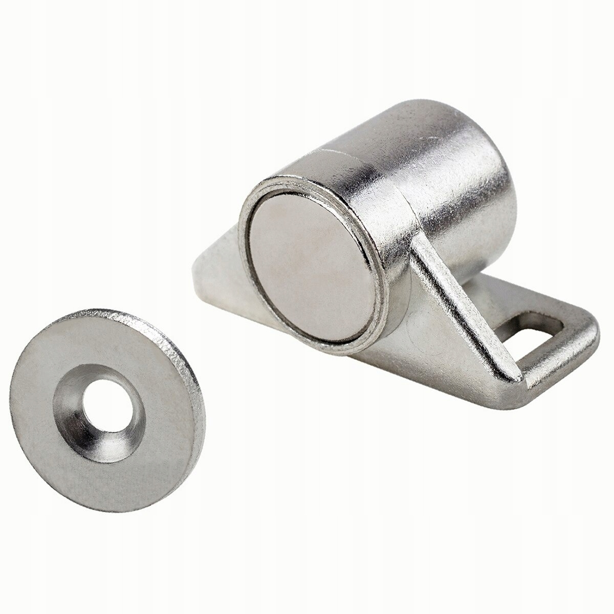 ODBOJNIK DRZWIOWY MAGNETYCZNY OGRANICZNIK DO DRZWI ZAMEK NEODYMOWY MOCNY