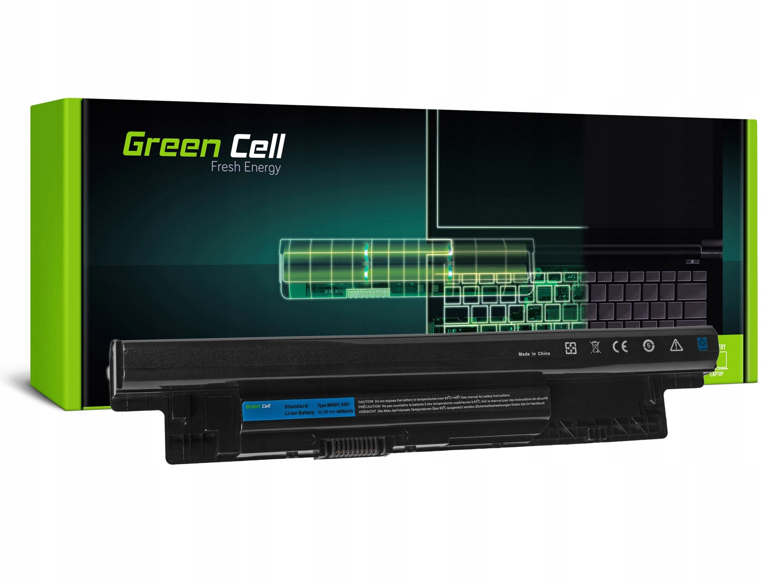 

Bateria MR90Y Xcmrd do Dell Inspiron 15 15R 17 17R