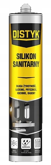

Silikon sanitarny Czarny Den Braven Stop Pleśń