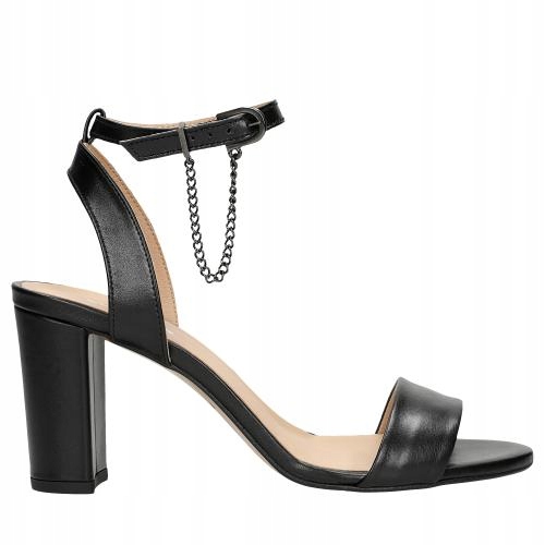 

Wojas Sandały damskie skórzane czarne r. 39