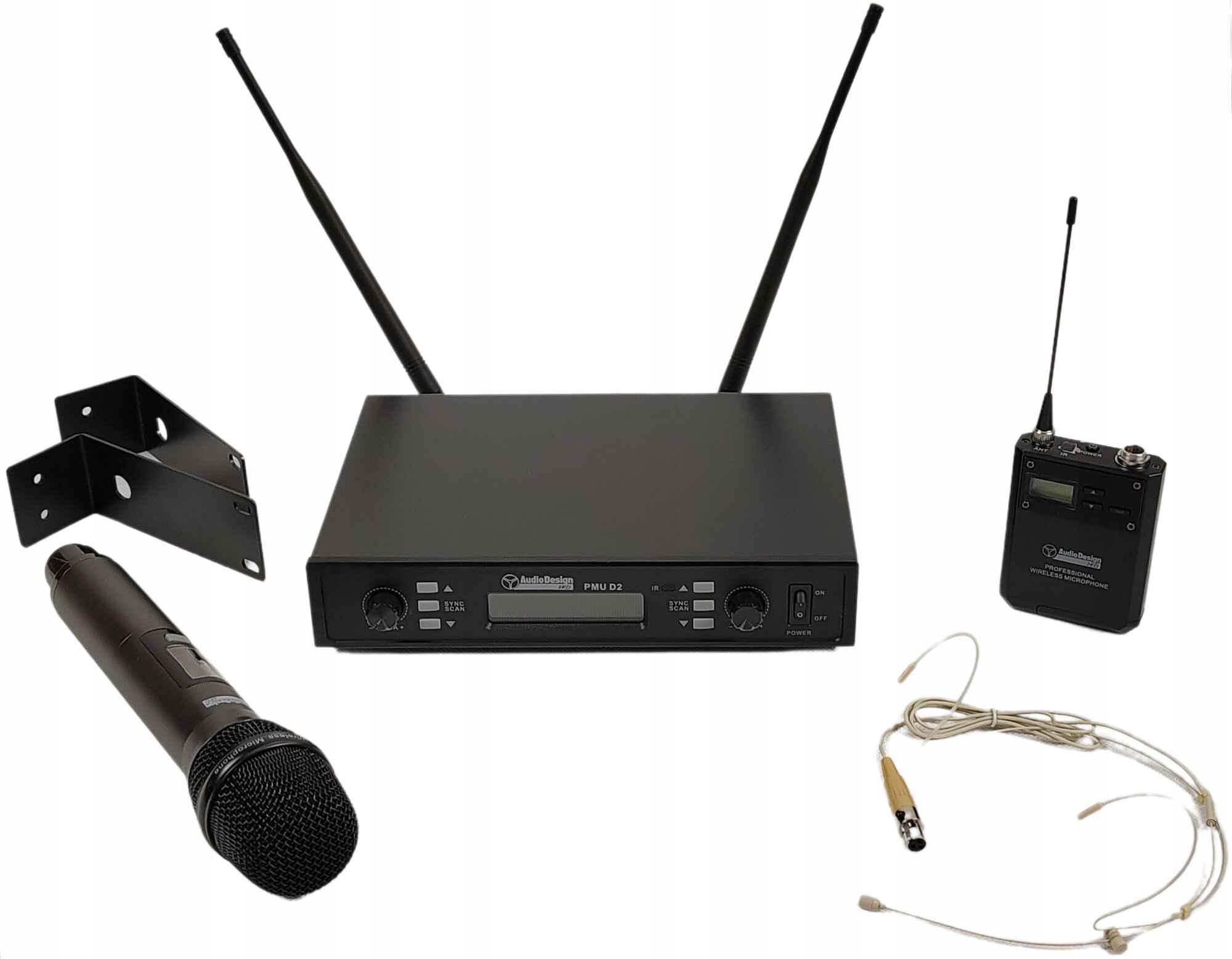 AudioDesign Pmu D2 1/1 kompletní bezdrátový systém