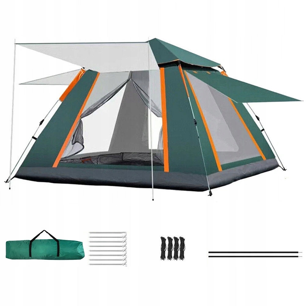 Stan kempingový stan pro rodinu 3-4 osob typu Pop-up s moskytiérou