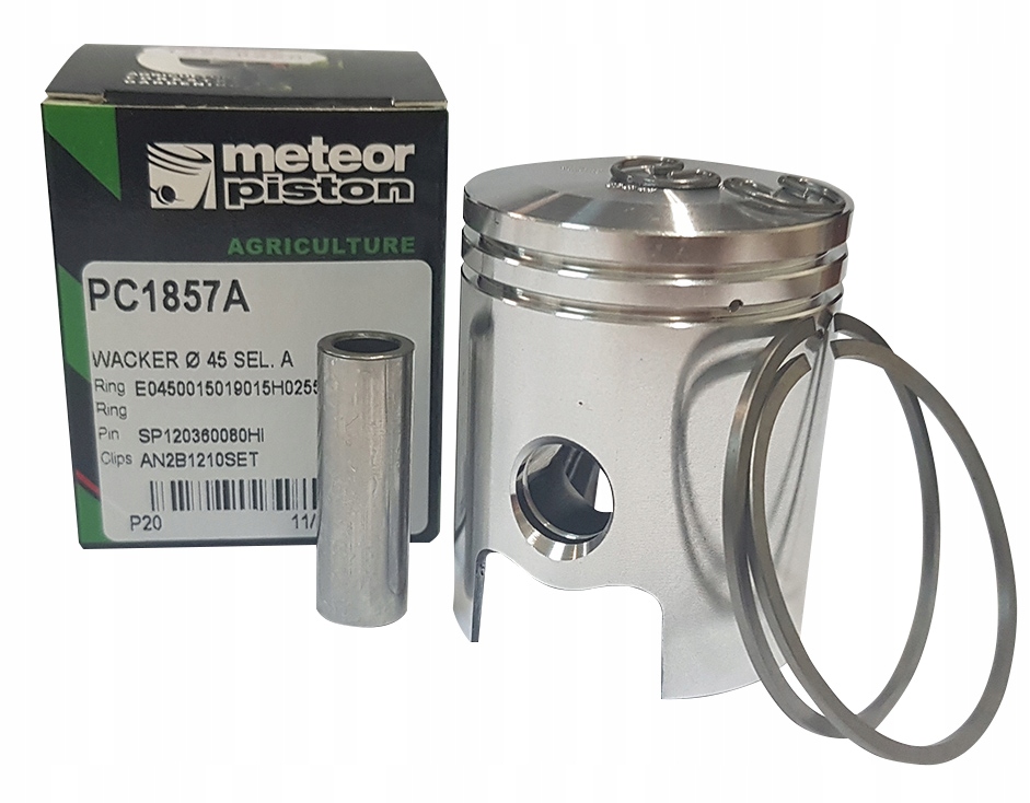 

Tłok Kompletny Meteor Wacker Bh 22 WM80 45mm