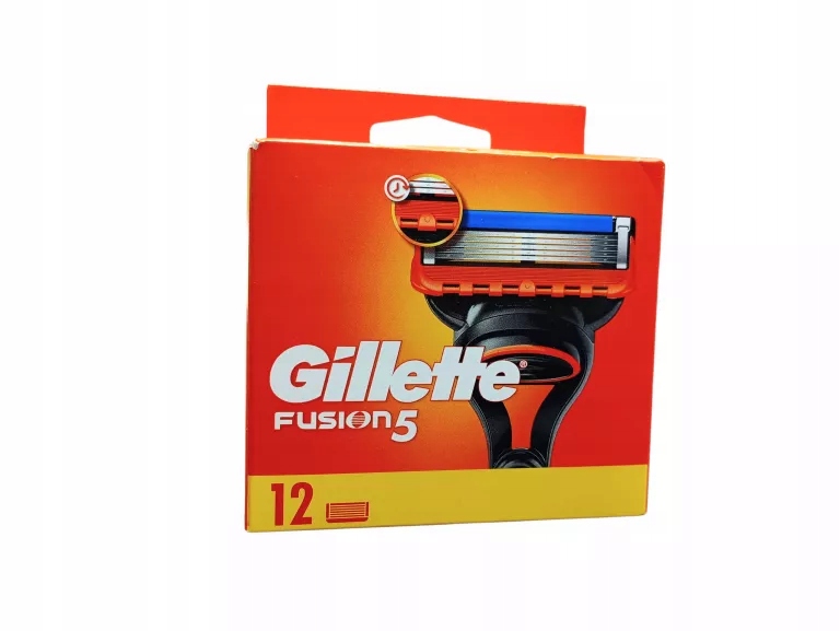 Gillette Fusion 5 Ostrza 12 Sztuk-Zdjęcie-0