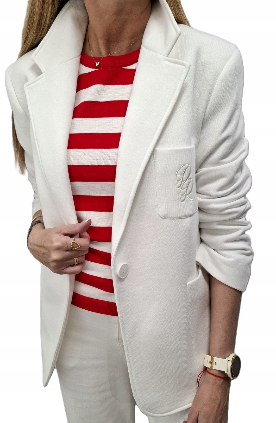 Bílá sportovní Sako Lemonada Project Runway, velikost 38/M