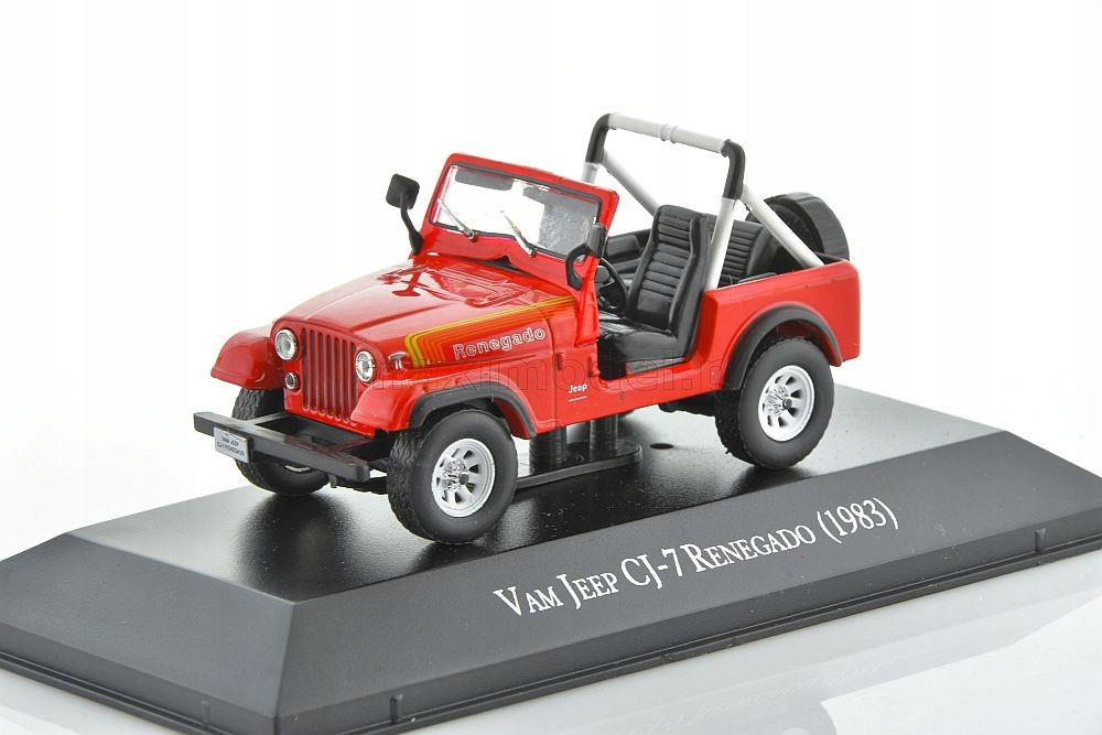 Jeep CJ-7 Renegado Open 1983 1/43 Altaya