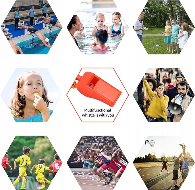 PLASTIKOWE KULKOWE GWIZDKI RÓŻNE KOLORY ZESTAW SPORT Kod producenta ERDFER4323