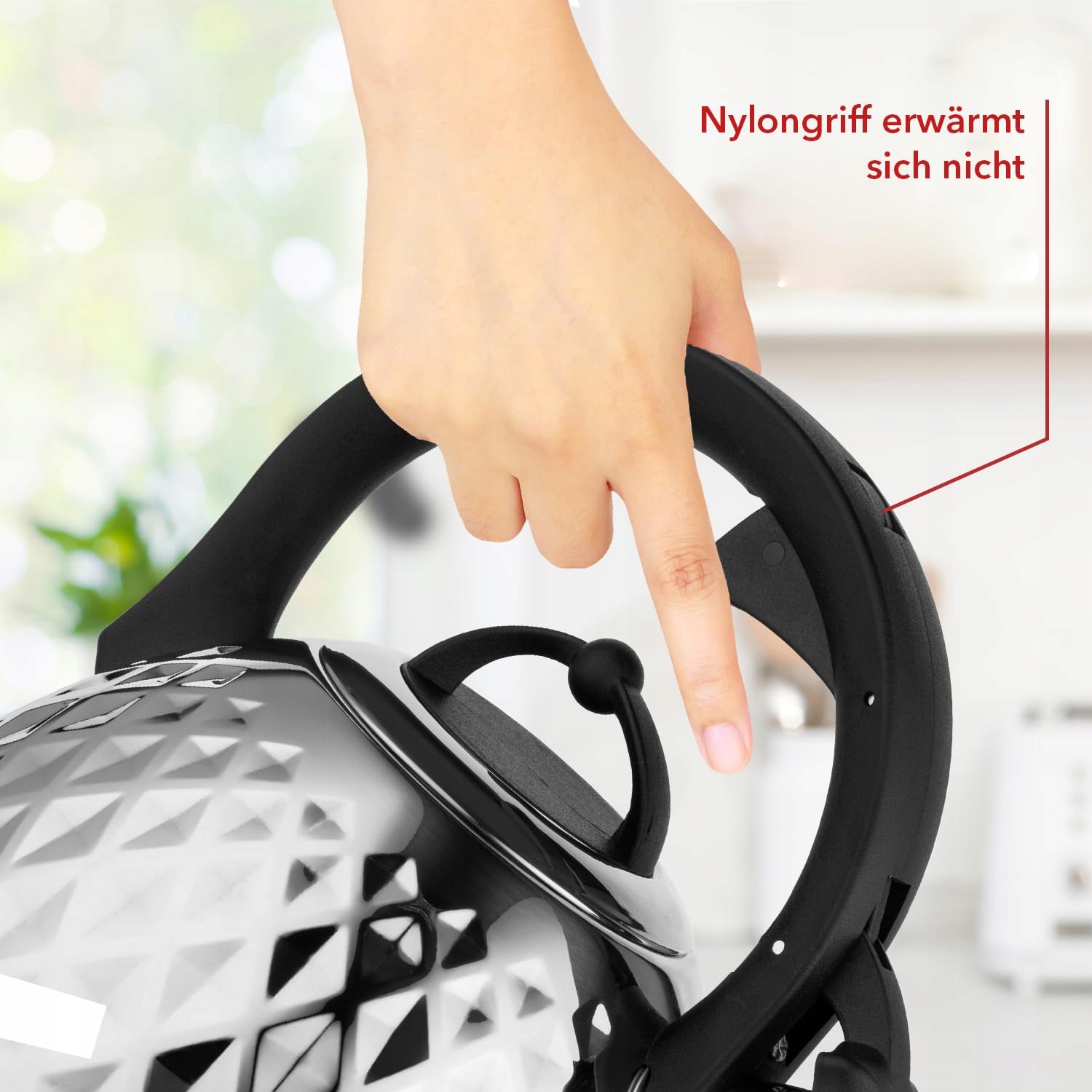 FLORINA Czajnik Stalowy 2,5L FENNY MIRROR Na Indukcję Gaz Elektryczny — miniatura 6