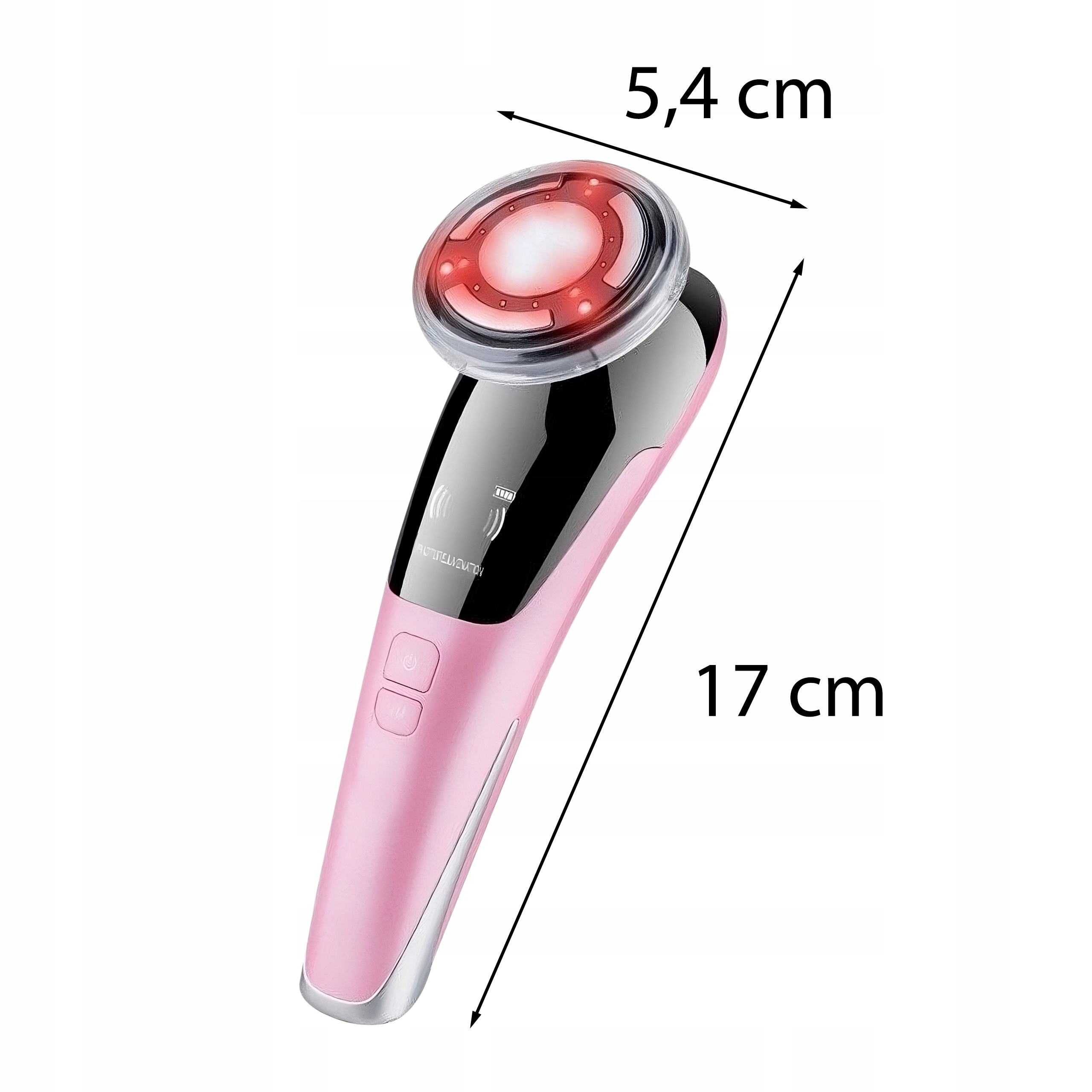 MEZOTERAPIA BEZIGŁOWA MASAŻER EMS URZĄDZENIE DO MASAŻU TWARZY LIFTING 5w1 Stan opakowania oryginalne