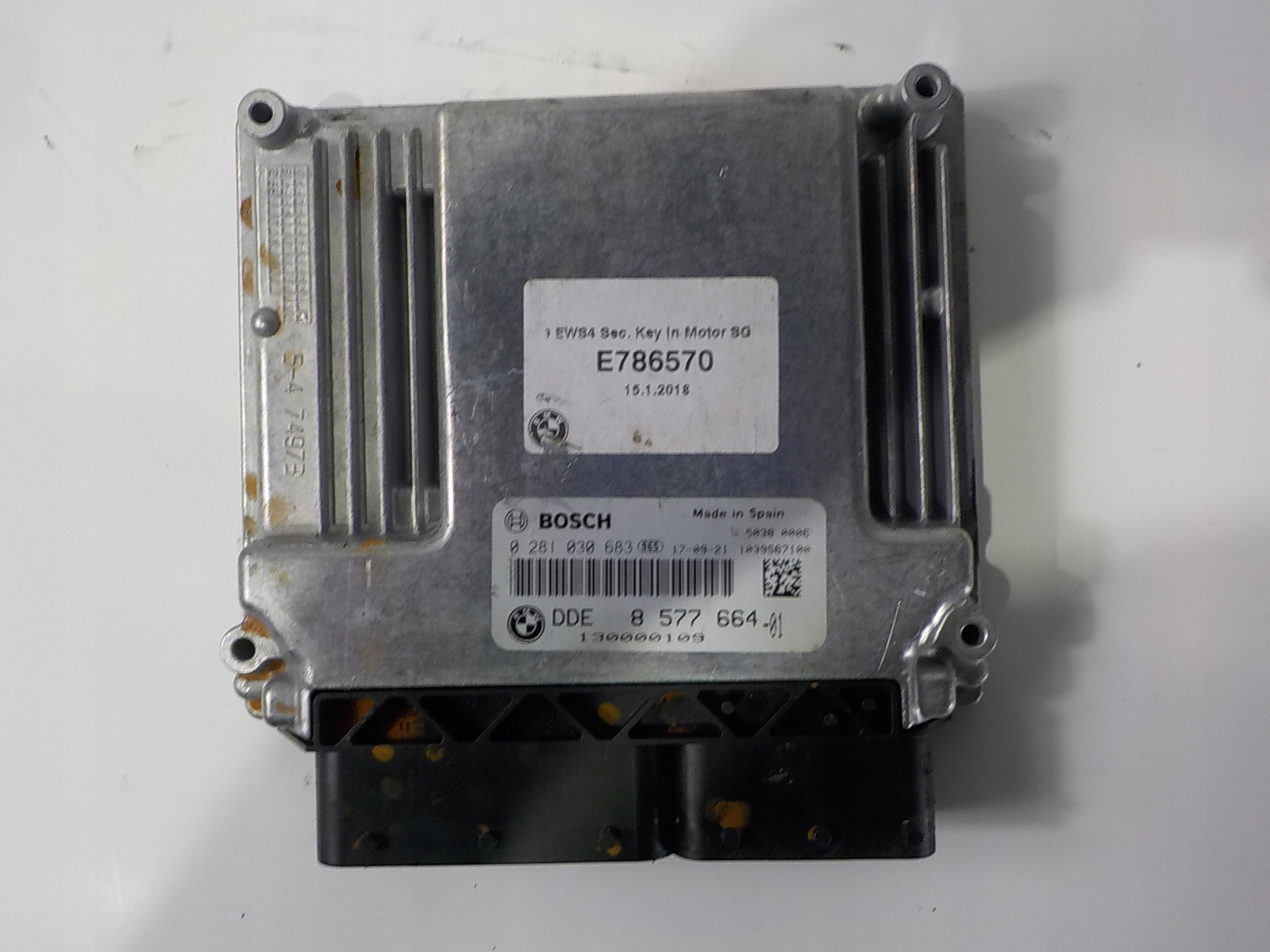 BMW X3 E83 2.0 D computer Centralina 0281030683 8577664