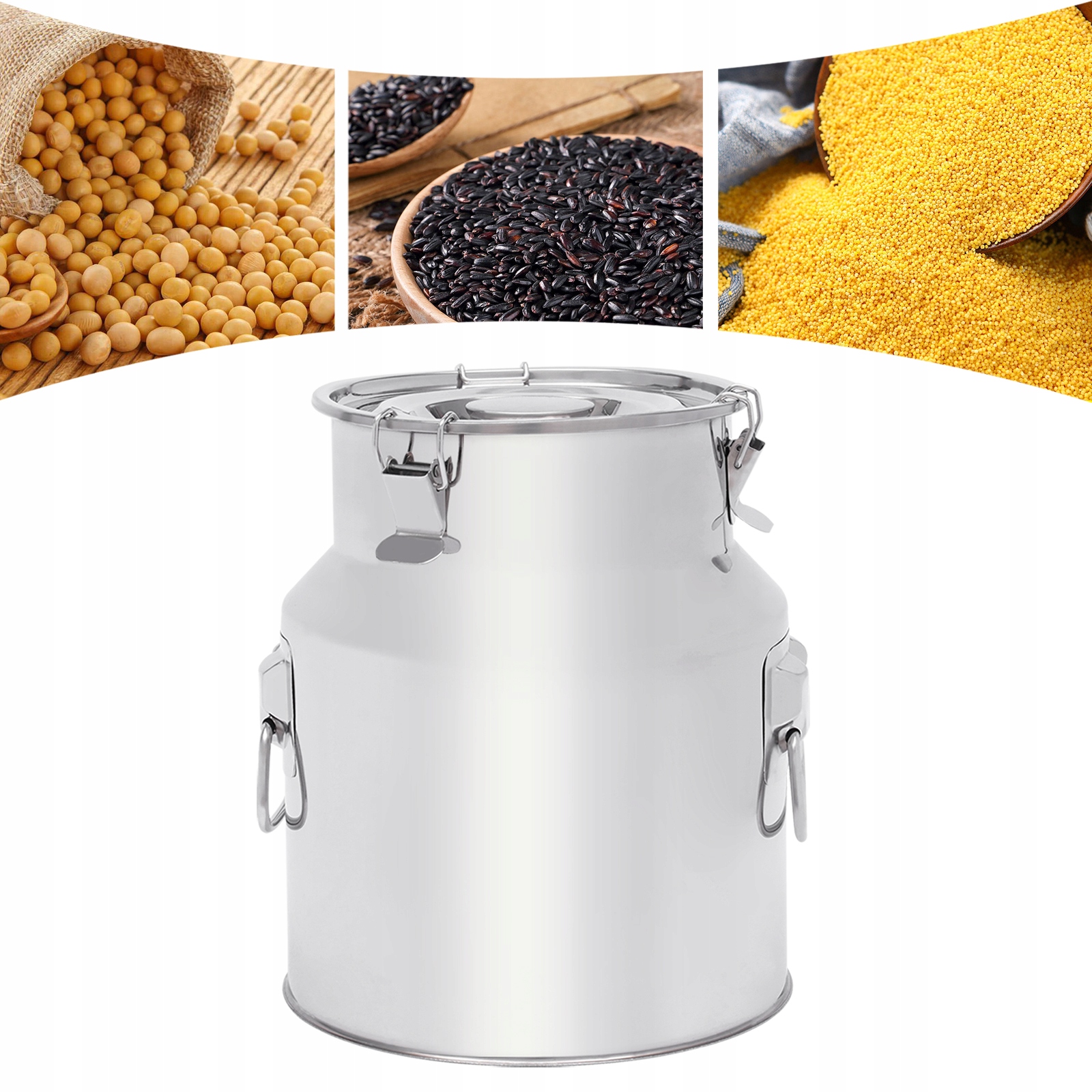 201 USZCZELNIONA BECZKA ZE STALI NIERDZEWNEJ 14L Marka Inna