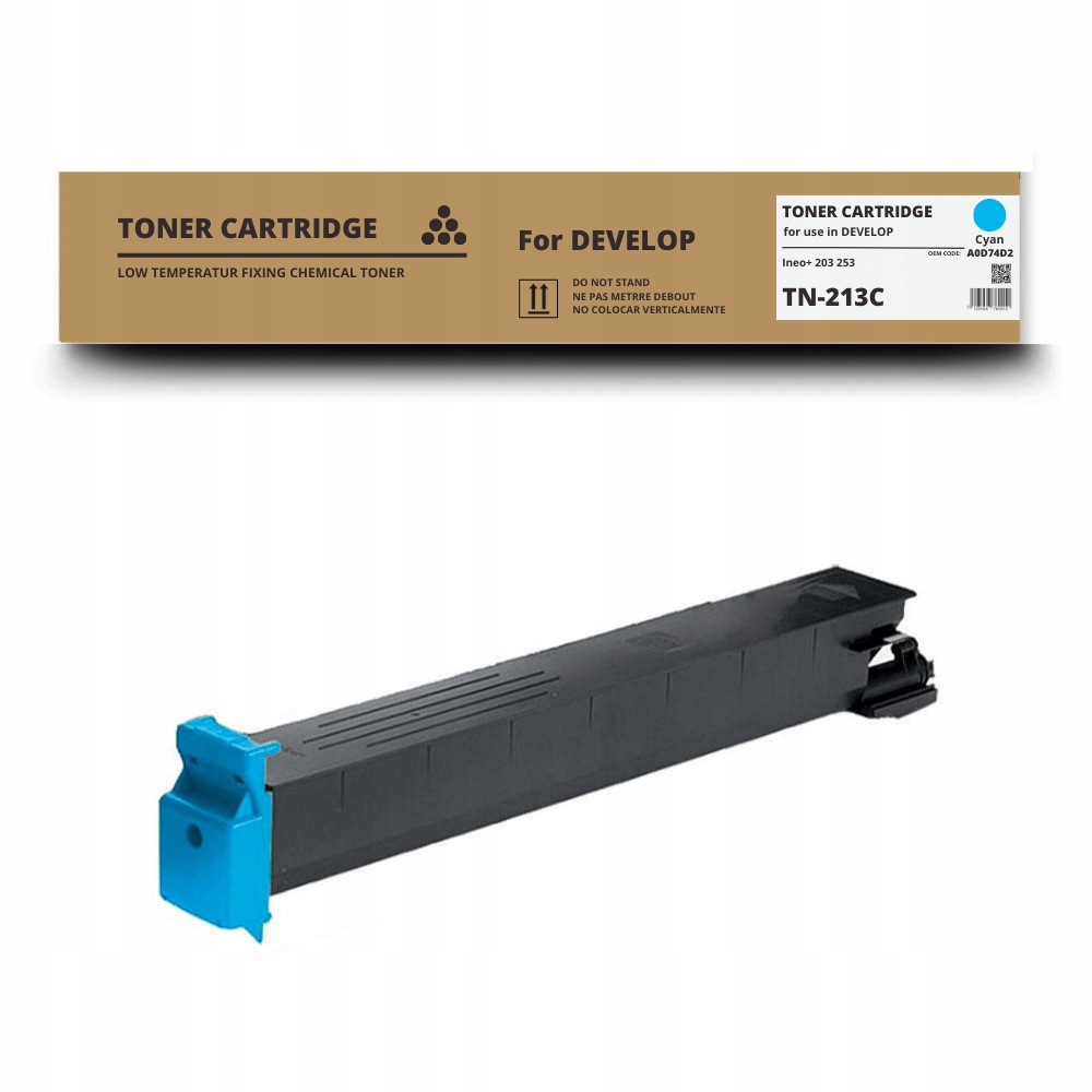 TN213C Toner A0D74D2 do Develop Ineo Plus 203 253